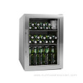 Stainless Steel Bar Beer Fridge with Glass Door